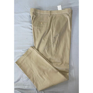 Kirkland Signature Flat Front Stretch Cotton Chino Dress Pants. 38X34, EUC!!